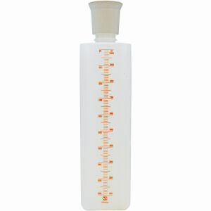 Schneider GmbH SCHNEIDER Sprühflasche, lebensmittelecht, 1 Liter, Transparente Flasche mit Skala in orange, Volumen: 1,0 Liter
