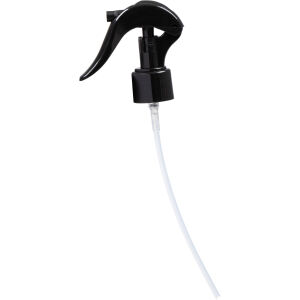 De Witte Mini Trigger, Passender Kunstoffsprühaufsatz für PET-Flasche, Farbe: schwarz