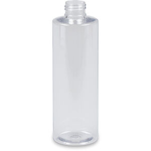De Witte PET-Flasche, Universelle Leerflasche für Flüssigkeiten, Fassungsvermögen: 250 ml, transparent