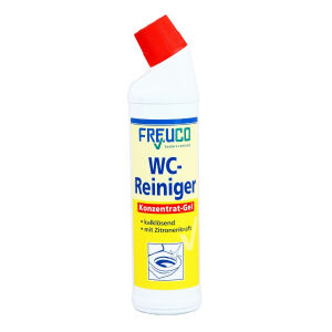 Freuco WC-Reiniger Gel, auf Zitronensäure-Basis, 750 ml - Flasche