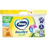 Essity Germany GmbH Zewa Bewährt Toilettenpapier, 3-lagig, Kamille mit Strohanteil, Toilettentuch mit angenehmen Kamilleduft, 1 Packung = 16 Rollen à 150 Blatt