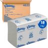 Kimberly Clark Professional Kleenex® Ultra™ Papierhandtücher, 2-lagig, Z-Falz, 24,1 x 19,1 cm, Cleveres Mehrfach-Design für ein reißfestes Entnehmen einzelner Papiertücher, 1 Karton = 18 Packungen à 150 Tücher