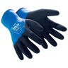 UVEX Arbeitsschutz GmbH HexAmor Helix® 3070 Schutzhandschuh, blau/schwarz, Moderner Arbeitsschutzhandschuh mit guter Griffigkeit und Abriebfestigkeit, 1 Packung = 12 Paar, Größe 11