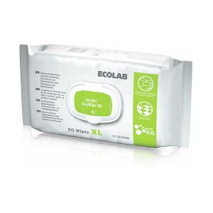 Ecolab Deutschland GmbH (Healthcare) ECOLAB Incidin OxyWipe NG XL Flächendesinfektionstücher, Extra große gebrauchsfertige Tücher kombiniert mit Phenoxyethanol , 1 Packung = 50 Tücher, Maße: 25 x 37 cm