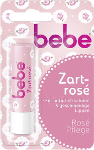 Johnson & Johnson GmbH bebe® Young Care Lippenpflege, Schöne zarte Lippen brauchen Schutz und Pflege, Zartrosé