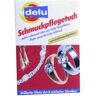 DELU-AKO-MINKY GmbH delu Schmuckpflegetuch, poliert schonend alles aus Gold, 1 Packung = 1 Schmuckpflegetuch