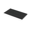 Otto-Golze & Söhne GmbH Golze Super Brush Alu-Fußmatte, 40 x 60 cm, Fußmatte mit extremer Strapazierfähigkeit sowie Rutschfestigkeit, Farbe: schwarz