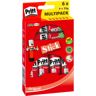 Henkel AG & Co. KGaA Pritt Klebestifte Multipack, Lösemittelfreier Kleber ideal für Bastelarbeiten mit Papier, 1 Packung = 6 x 22 g