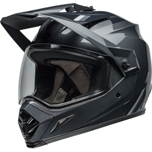 Bell MX-9 Adventure MIPS Alpine Motocross Helm Schwarz Grau M unisex