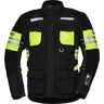 IXS X-Tour LT Montevideo-ST wasserdichte Motorrad Textiljacke Schwarz Gelb XL unisex