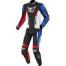 Berik Monza 2-Teiler Motorrad Lederkombi Schwarz Weiss Rot Blau 48 unisex