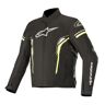 Alpinestars T-SP-1 Wasserfeste Motorrad Textiljacke Schwarz Weiss Gelb 3XL unisex