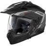 Nolan N70-2 X Grandes Alpes N-Com Helm Schwarz Silber 2XS unisex