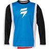 Shift Whit3 Label Race 2 Kinder Motocross Jersey Schwarz Weiss Blau M unisex