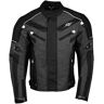 Rusty Stitches Romeo Motorrad Textiljacke Schwarz Grau Weiss L unisex