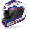 Airoh ST.501 Square Helm Weiss Rot Blau M unisex