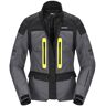 Spidi Traveler 3 H2Out Damen Motorrad Textiljacke Schwarz Grau Gelb XL female