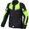 Macna Aspire wasserdichte Motorrad Textiljacke Schwarz Gelb 3XL unisex