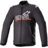 Alpinestars SMX wasserdichte Motorrad Textiljacke Schwarz Grau Rot L unisex