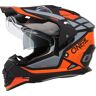 Oneal Sierra R Motocross Helm Schwarz Orange S unisex