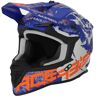 Acerbis Linear Graphic Motocross Helm Blau Orange XL unisex