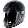 Helstons Course Full Face Carbon Helm Schwarz Weiss L unisex