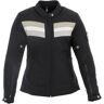 Helstons Corvette wasserdichte Damen Motorrad Textiljacke Schwarz Weiss XL female