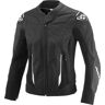 Ixon Wonder-SP Damen Motorrad Lederjacke Schwarz Weiss M female