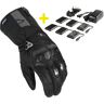 Macna Progress 2.0 RTX DL beheizbare wasserdichte Motorrad Handschuhe Kit Schwarz XS unisex