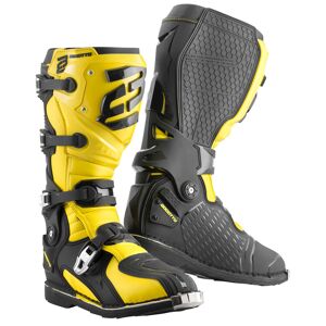 Bogotto MX-7 S Motocross Stiefel Schwarz Gelb 43 unisex