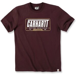 Carhartt Relaxed Fit Heavyweight Graphic T-Shirt Rot XL unisex