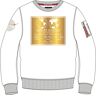 Alpha Industries Lunar Plaque Sweatshirt Weiss 3XL unisex