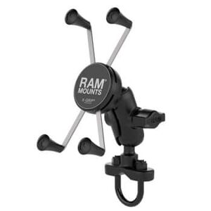 RAM Mounts Lenkerhalterung mit X-Grip Universal Halteklammer für große Smartphones
