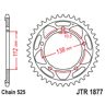 JT SPROCKETS Stahl Standard Ritzel 1877 - 525   unisex