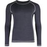 Skiny Active-Wool-Wäsche, Langarm-Shirt - 54 - Dark Denim Herren