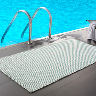 Pad Home Design Concept Pad In/Outdoor Fußmatte Pool, 52 x 72 cm, opal/white