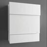 Radius Design Letterman 5 Briefkasten ohne Pfosten   weiß (RAL 9003)   ohne Klingel