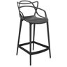 Kartell Masters Barhocker schwarz   H 65cm