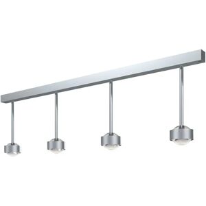 Top Light Puk Mini Choice Eye Deckenleuchte 4 Köpfe anthrazit matt-chrom    125cm   Standard-Fassung