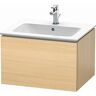 Duravit L-Cube Waschtischunterbau LC614007171 Mediterrane Eiche, 62x40x48,1cm, 1 Auszug