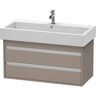 Duravit Waschtisch Unterschrank Ketho KT663804343 95 x 41 x 44 cm, basal Matt, wandhängend