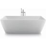 Duravit DuraSquare Badewanne 700430000000000 weiß, 185x85cm, nahtlose Verkleidung und Gestell