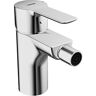 Bidet Armatur Hansaligna 06063203 chrom, mit Ablaufgarnitur, Ausladung 100 mm