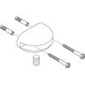 Hansgrohe Halter Axor für Glasablage chrom 40255000