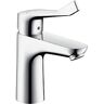 Hansgrohe Focus Care Waschtischarmatur 31911000 ComfortZone 100, extra langem Hebel, chrom