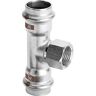 Viega Temponox T-Stück 809096 35 x Rp 3/4 x 35 mm, Stahl, nicht rostend, Rp-Gewinde, SC-Contur