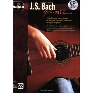 unbekannt - Basix J.S. Bach Guitar Tab Classics: Book & CD (Basix[r]) - Preis vom 29.05.2023 05:06:43 h