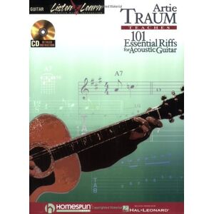 Hal Leonard Publishing Corporation - 101 Essential Riffs for Acoustic Guitar [With Music CD] (Listen & Learn) - Preis vom 23.02.2024 05:57:12 h