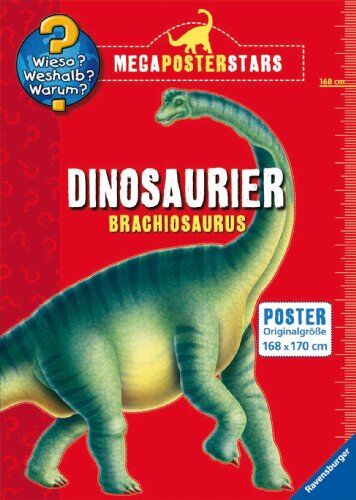 Wieso? Weshalb? Warum? Megaposterstars: Dinosaurier Brachiosaurus - Preis vom 23.02.2022 05:58:24 h