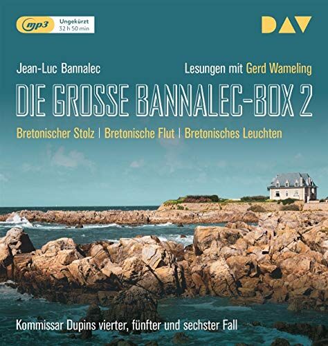 Jean-Luc Bannalec Die große Bannalec-Box 2: Ungekürzte Lesungen mit Gerd Wameling (3 mp3-CDs)